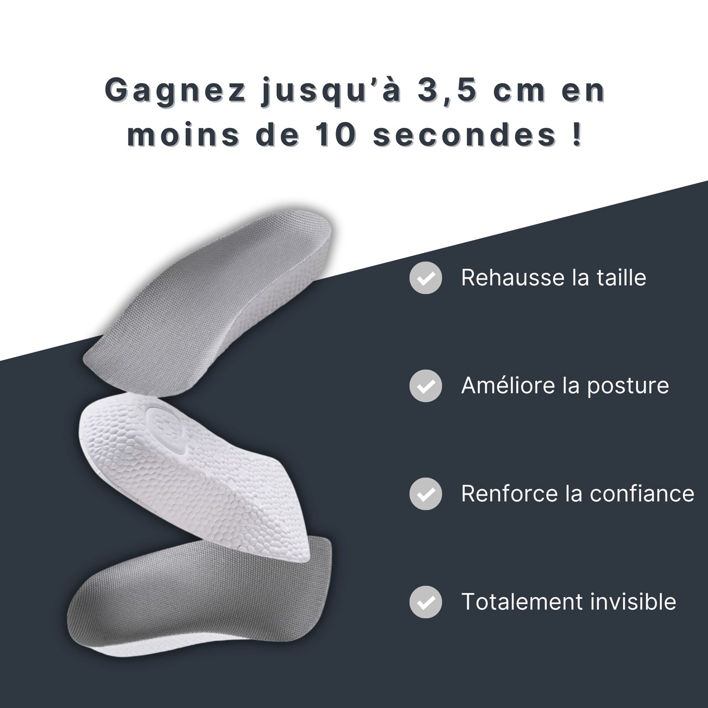 LevoLift™ | Rehaussement Orthopédique Invisible