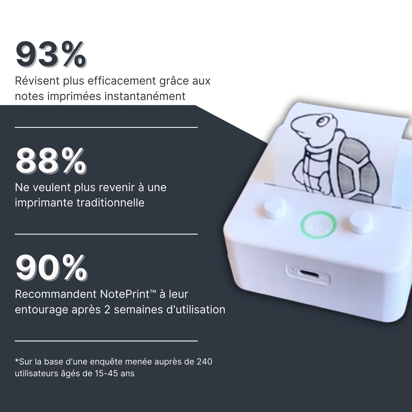 NotePrint™ | Imprimante thermique sans encre
