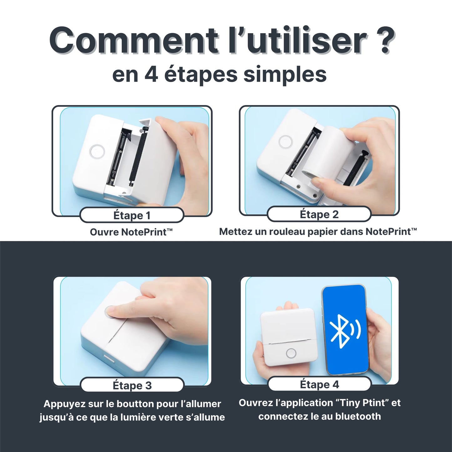 NotePrint™ | Imprimante thermique sans encre